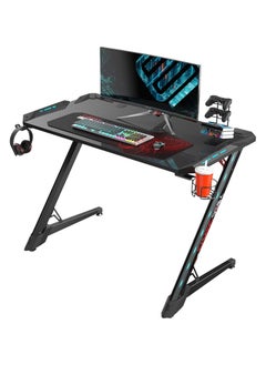 اشتري Eureka Ergonomic  Gaming Desk with RGB Lights في الامارات