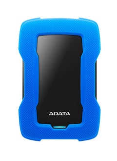 اشتري ADATA HD330 2TB USB 3.0, High-speed Shock-absorbing External Hard Drive, Extra Slim Portable Waterproof Mobile Hard Drive, (2TB Blue) في السعودية