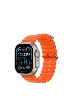 Buy HK9 ULTRA 2 Series 9 Wearfit Pro  SmartWatch 2.12 Inch SUPER AMOLED Display  Open AI Chat GPT GPS NFC Bluetooth V5 Call Wireless Charger (Orange) in Egypt
