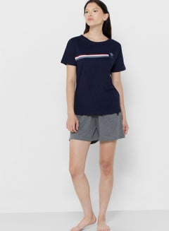 Buy Logo T-Shirt & Shorts Set in UAE