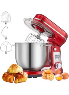 Buy Biolomix Kitchen Electric Stand Mixer DC Motor Lower Operate Noise, BM601, Red in UAE