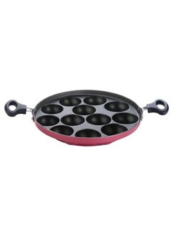 اشتري Premier Aluminium Non Stick Paniyara Pan - Deluxe - Large في الامارات