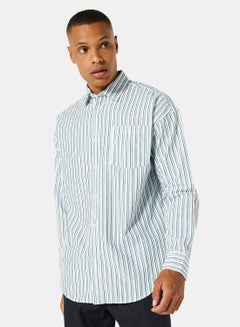 Buy Stripe Classic Collared Shirt in UAE
