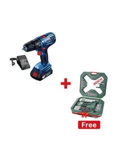 Buy GSB 180-LI Combi Cordless Screwdriver Drill With Charger and Free Set of 38 Pieces Mixed Screws Bits in Egypt