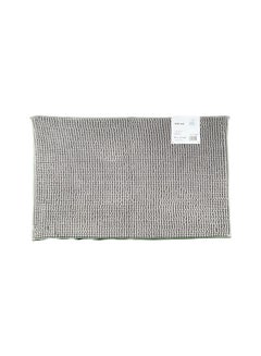 Buy Soft padded non-slip cotton mat light gray in Saudi Arabia