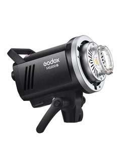 Buy MS200-V Upgraded Studio Flash Light 200Ws Strobe Light GN53 0.1-1.8S Recycle Time 5600±200K 2.4G Wireless X System with 10W LED Modeling Lamp Bowens Mount in UAE