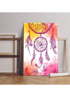 اشتري Home Gallery illustration dreamcatcher Printed canvas wall art في مصر