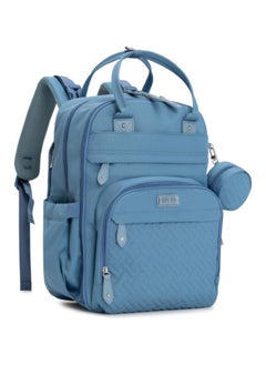 Buy Diaper Bag Backpack, Baby Nappy Changing Bags Multifunction Waterproof Travel Back Pack in UAE