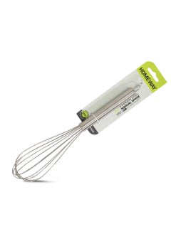 Buy Homeway Stainless Steel Manual Whisk 32x7cm – Essential Tool for Mixing and Whisking in UAE