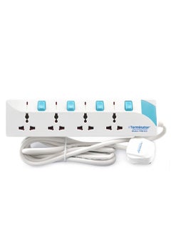 Buy Universal Power Extension Socket 4 Way 13A 10Meter in UAE