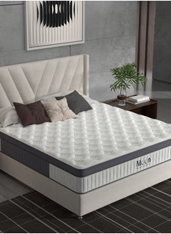 Buy Classic Rest Bed Mattress 28 CM Hybrid Pocket Spring Single Size Mattress 120X200 CM, Pocket Innersprings for Motion Isolation - Pressure Relieving - Medium Firm in Saudi Arabia