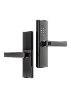 Buy Smart Door Lock Smart Lock，Fingerprint lock ,Electronic Door Lock，Digital Smart Lock,Tuya App Unlocking Keyless Lock,Color Grey,4585 Mortise in UAE