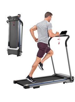 Buy Home Portable Foldable Electric Treadmill Machine with LED Display and 5 Modes in Saudi Arabia