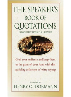 Buy The Speaker's Book of Quotations, Completely Revised and Updated in UAE