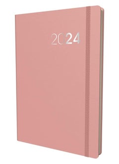 Buy Collins Legacy 2024 Diary A5 Week To View Diary - Business Planner and Organiser - January to December 2024 Diary - Weekly - Pink - CL53.50-24 in UAE