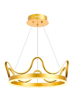 Buy Gold Crown Shaped LED Chandelier for Kid's Bedroom in UAE