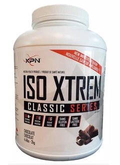 Buy ISO Xtrem Gluten Free Lactose Free Chocolate Flavor 2 kg 4.4 lbs in UAE