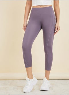 Buy Contour Stitch & Pocket Detail 7/8 Leggings in Saudi Arabia