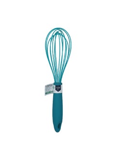 Buy Anti-Microbial Flexible Silicone Whisk with Ergonomic Handle Blue 7.6 x 31.6 x 7 cm ACCDU34173 in Saudi Arabia