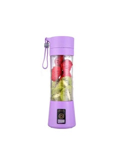 Buy Electric Blender And Portable Juicer Cup Purple in Saudi Arabia