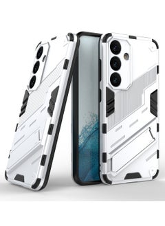 Buy GOLDEN MASK Compatible With Samsung Galaxy S24 Punk Case Anti Protection (White) in Egypt