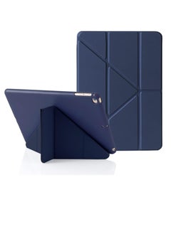 اشتري Case For iPad 9.7-inch, (2018/2017), iPad Pro 9.7 Inch 2016, iPad Air 2nd/1st Smart Cover with Pencil Holder and Soft Silicone Back, Full Body Protection, Auto Wake/Sleep في مصر