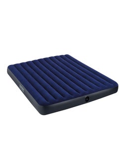 Buy Classic Downy Airbed Household Single/Double Inflatable Mattress Thickening Outdoor Camping Air Mattress Bed 183×203×22cm in Saudi Arabia