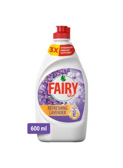 Buy Dishwashing Liquid Refreshing Lavender 600ml in UAE