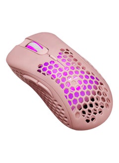 Buy Honeycomb Design Mouse Pink in UAE