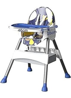 اشتري Baby Feeding High Chair (Blue) في مصر