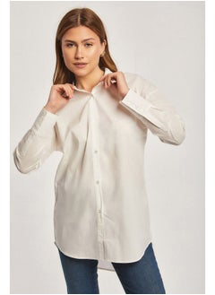 Buy Oversized shirt with embroidery in Egypt