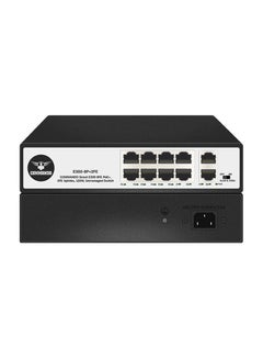Buy E300 8FE PoE+, 2FE Uplinks, 120W, Unmanaged Switch -- 8+2 PoE Switch, IEEE802.3af/at 15.4W/30W PoE+, 8 Port PoE Switch, 2Gbps Switching Capacity, Ethernet Switch, Network Switch - E300-8P+2FE in UAE