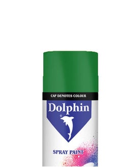 Buy Spray Paint Dolphin Fresh Green Color Diy Home Industrial Garage Automobiles Use 400 ml Fast Drying All Weather Resistance in UAE