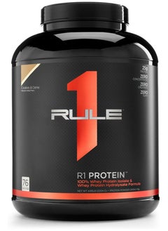 Buy Rule1 One Proteins, R1 Protein - Cookies & Crème, 25G Fast-Acting, Super-Pure 100% Isolate And Hydrolysate Protein Powder With 6G Bcaas For Muscle Growth And Recovery, 5 Pounds, 76 Servings in Saudi Arabia