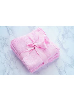 اشتري Solicity S4 Fingertip Towel Pink 30x30cm في الامارات