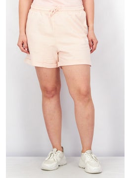 اشتري Women Sportswear Fit Nomzamo Drawstring Short, Pink في الامارات