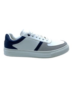 Buy Casual faux leather lace-up sports shoes for men in Egypt