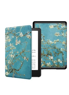 اشتري EcoSystem Slimshell Case Cover for All-New Kindle Paperwhite (11th Generation-2021, 6.8 inch) or Kindle Paperwhite Signature Edition, Smart Shell Cover with Auto Sleep/Wake, (Flowers) في مصر