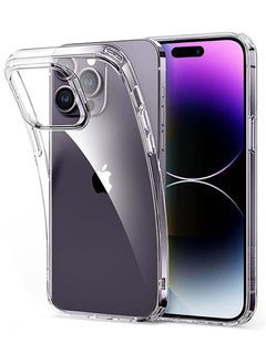 Buy Iphone 14 Pro Max Transparent And High-quality Case Fully Protection - Transparent in Egypt