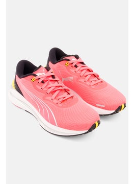 اشتري Women Electrify Nitro 2 Lace Up Running Sports Shoe, Pink/White في السعودية