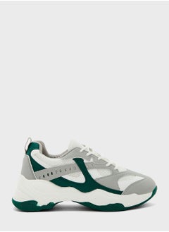 Buy Colourblock Chunky Sole Sneaker in UAE