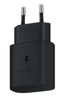 اشتري 25W Fast Charger for Samsung Galaxy S23, S22, S22Ultra, S22+, S21, S20, A32, A33, A53, A73, USB C Super Fast Charger Plug with Type C Charging Cable في الامارات