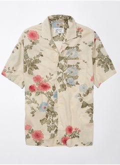 اشتري AE Tropical Button-Up Poolside Shirt في الامارات