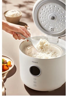 Olsenmark OMRC2351 Rice Cooker, 1.8L  3 In 1 - Keep Warm Function -  Detachable Power Cord - Water level Indicator - Steam Tray ,Rice Scoop &  Measuring Cup - One Touch Operation