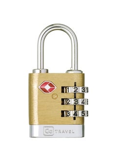 Buy TSA Brass Combination Padlock in UAE