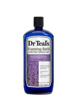 اشتري DR TEAL'S FOAMING BATH SOOTHE & SLEEP WITH LAVENDER 1000ML في الامارات