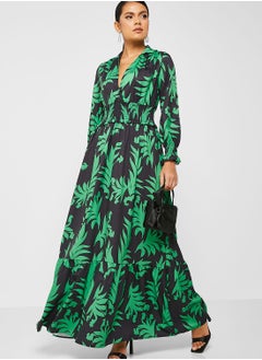 Buy A-Line Printed Dress in Saudi Arabia