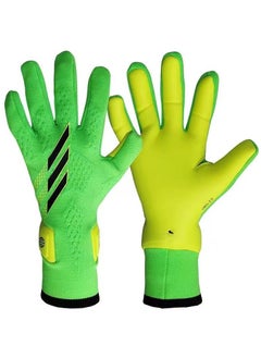 اشتري Teenagers and Adults, Football Gloves Goalkeeper Gloves Kids Goalie Gloves,Offers Excellent Protection with Abrasion-Resistant,Non-slip and Wrist Protection Benefits في الامارات