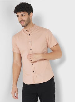 اشتري Skinny Fit Half Sleeve Shirt في السعودية