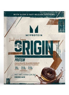 Buy Origin Protein Sample Chocolate Glazed Donut Flavored 24.5 g in Saudi Arabia